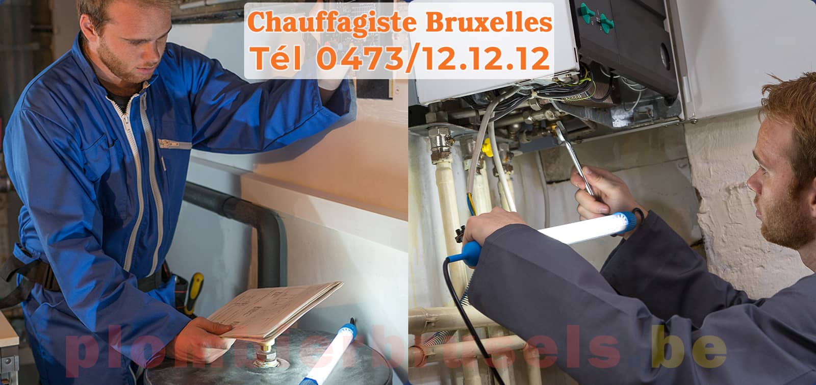 Chauffagiste Bruxelles service de Chauffage tél 0473/12.12.12