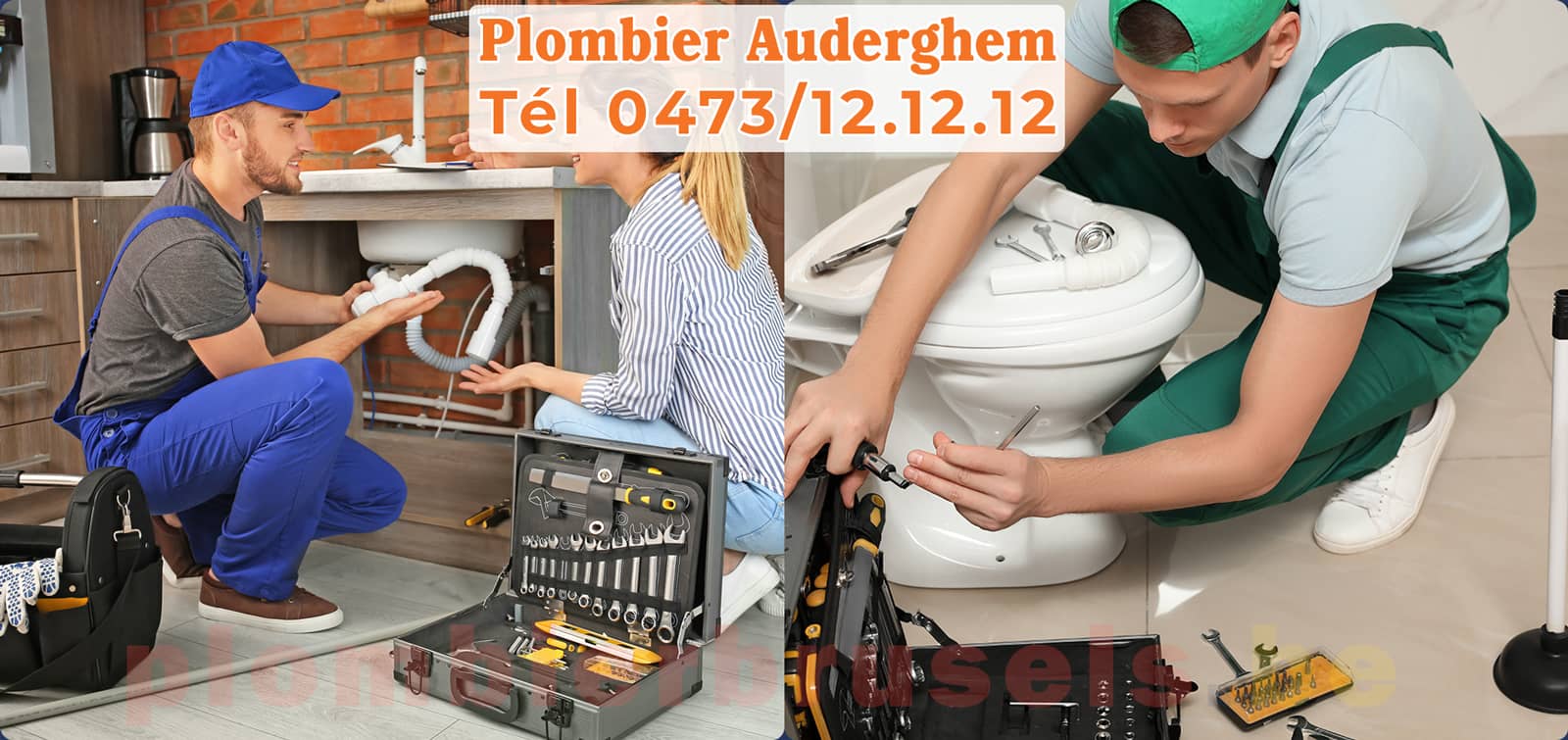 Plombier Auderghem service de Plomberie tél 0473/12.12.12