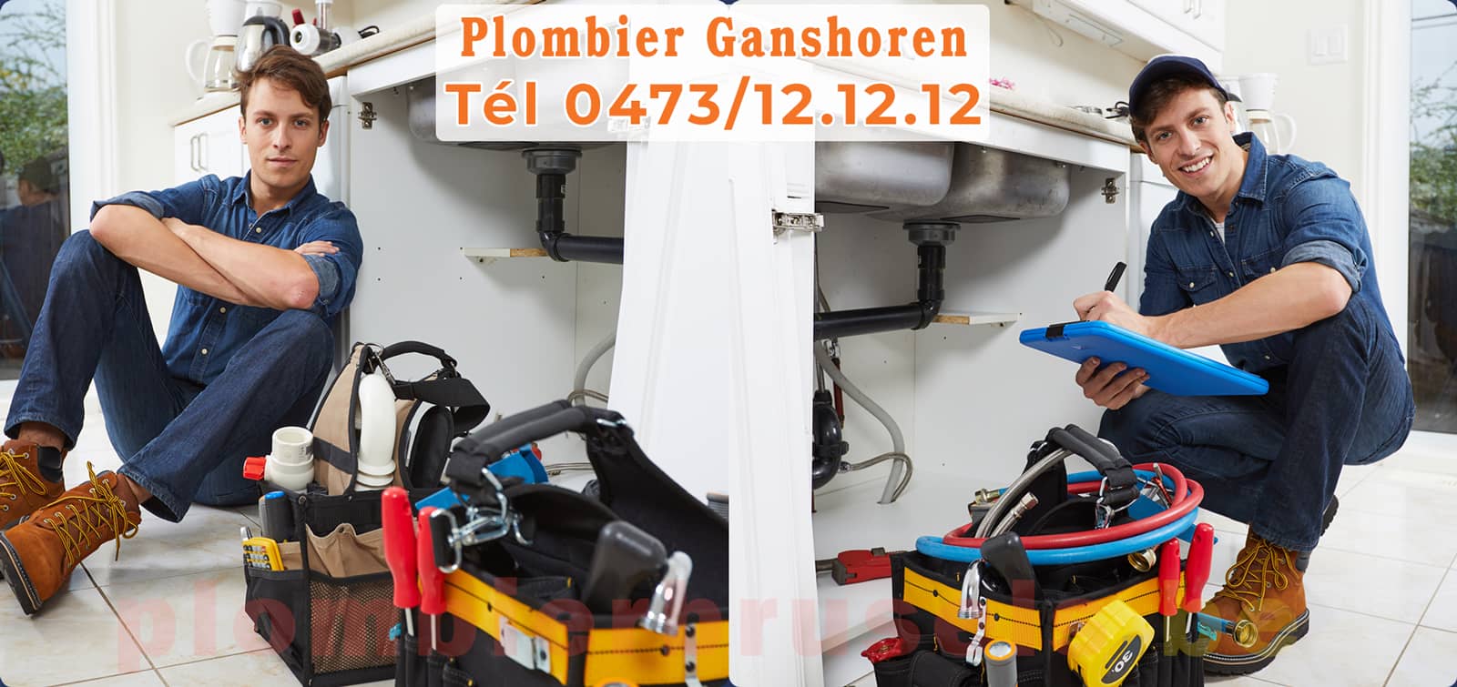 Plombier Ganshoren service de Plomberie tél 0473/12.12.12