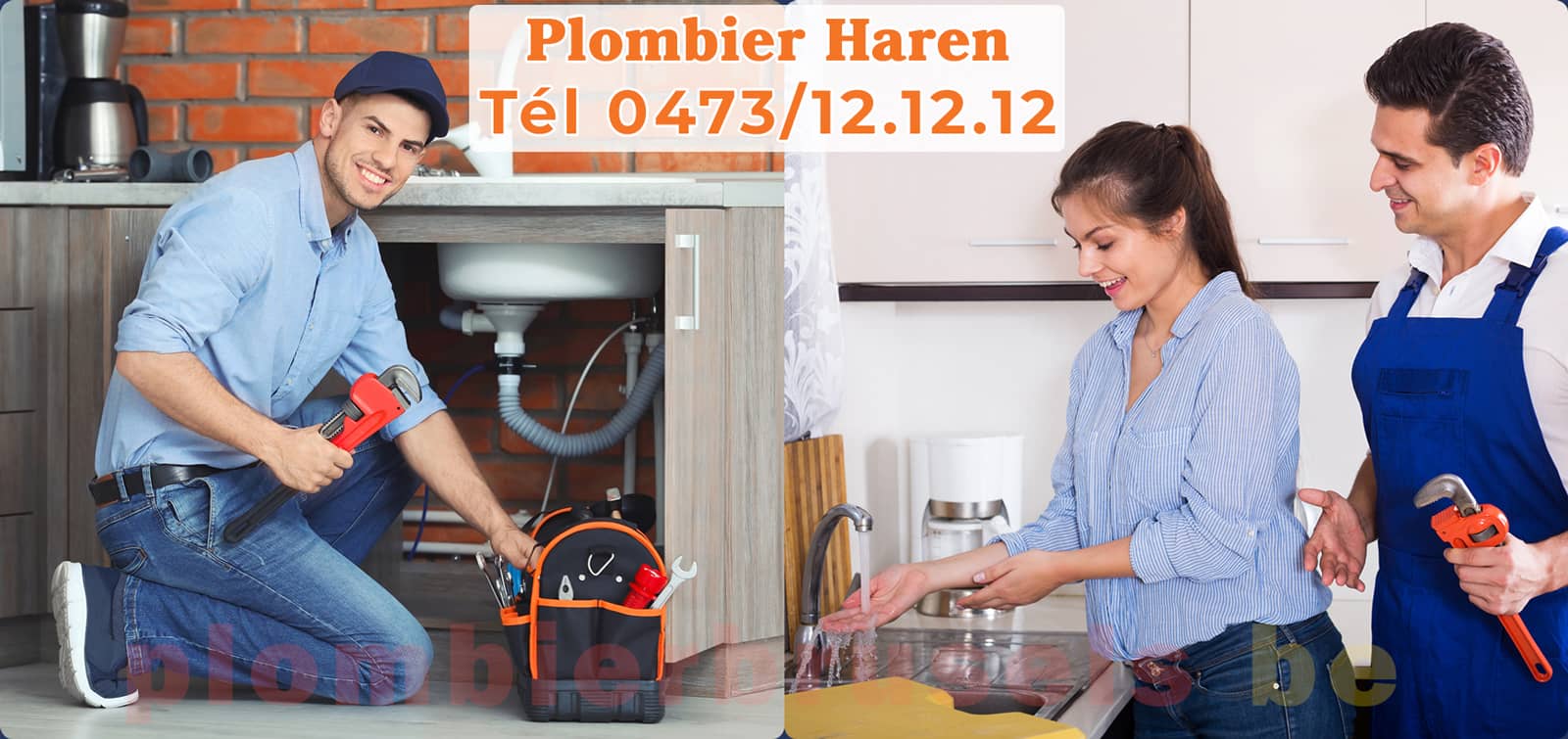 Plombier Haren service de Plomberie tél 0473/12.12.12