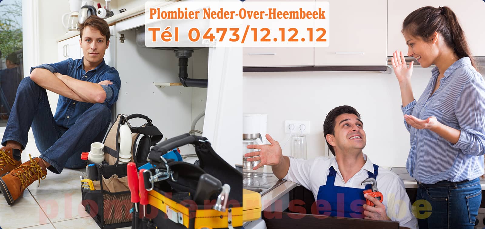 Plombier Neder-Over-Heembeek service de Plomberie tél 0473/12.12.12