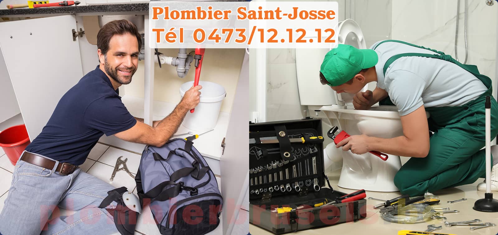 Plombier Saint-Josse service de Plomberie tél 0473/12.12.12